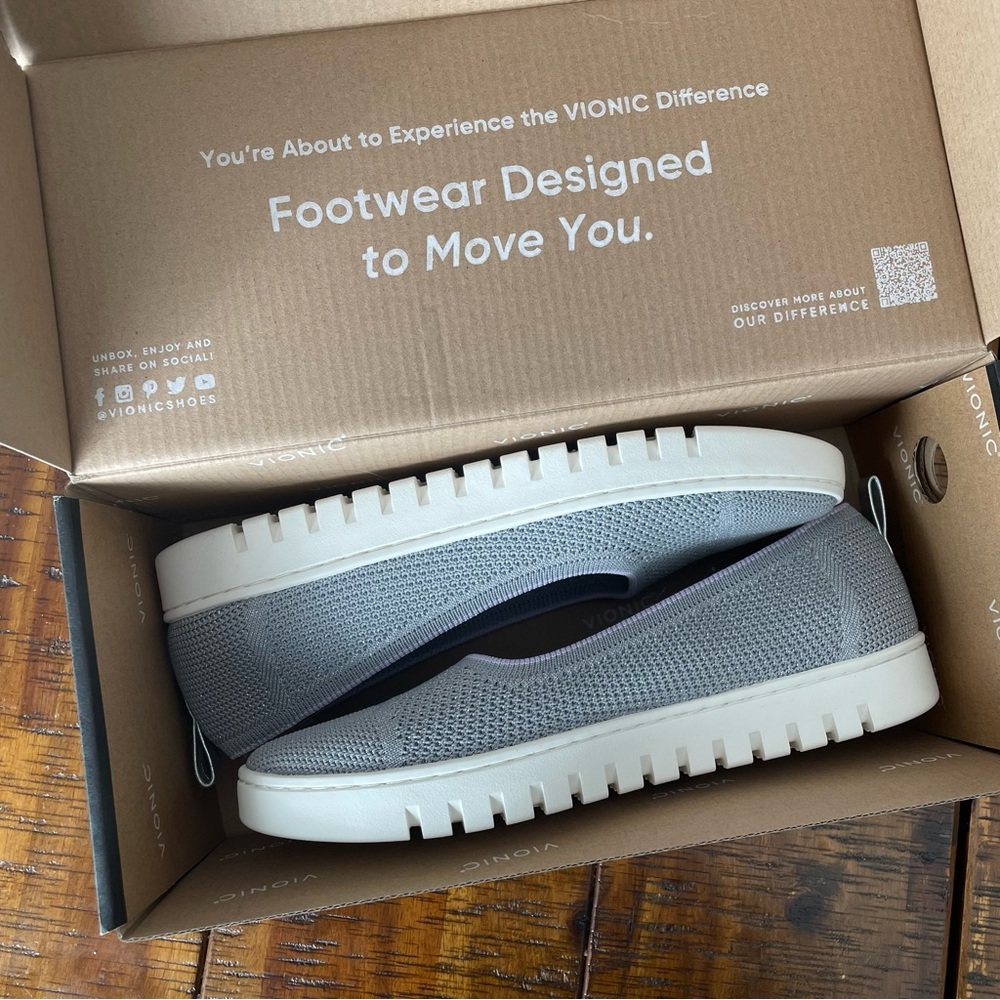 Vionic uptown knit skimmer flat NIB - Picture 10 of 14
